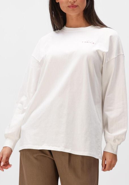 Creme HAUTE L'AMITI&Eacute; Blouses STUDIO LS PRINT TEE - large
