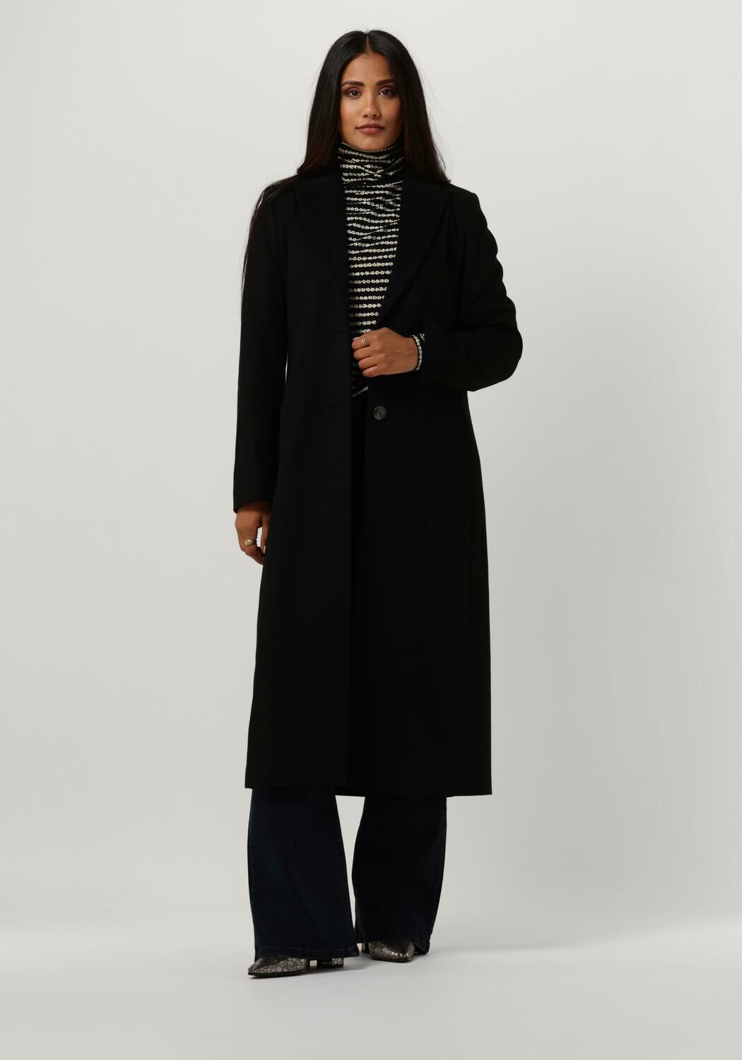 Beaumont Mantel Dames Rhea, Maat: 34, Kleur: Zwart