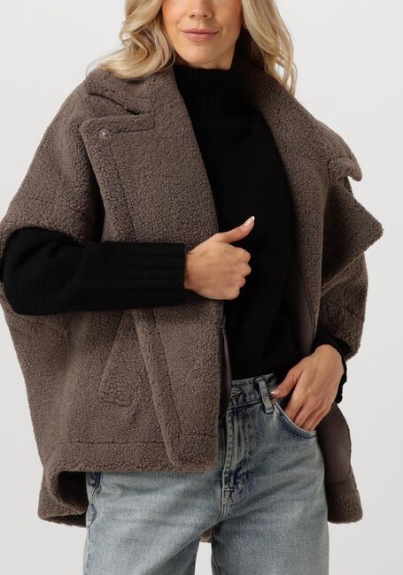 Bruine KNIT-TED Mantel TAMMIE - large