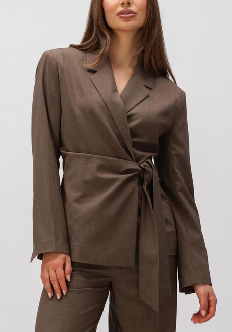 Bruine SECOND FEMALE Blazers DAKOTA WRAP BLAZER - large