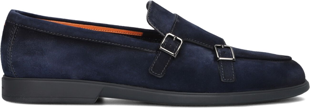 Santoni Instappers
Heren Pura, Maat: 10,5, Materiaal: Suède, Kleur: Blauw