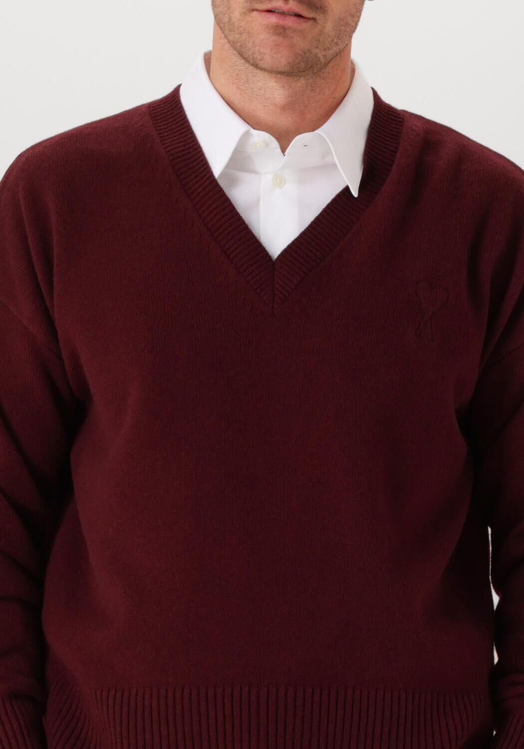 Paarse AMI PARIS Trui UKS820 MATIS - large