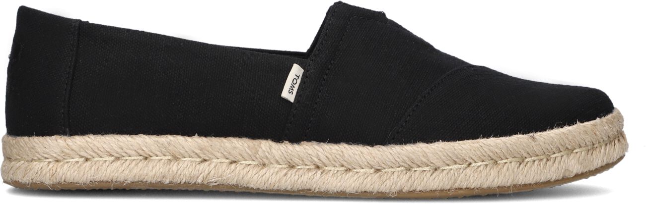 Toms Espadrilles
Dames Alpargata Rope 2.0, Maat: 37, Materiaal: Canvas, Kleur: Zwart