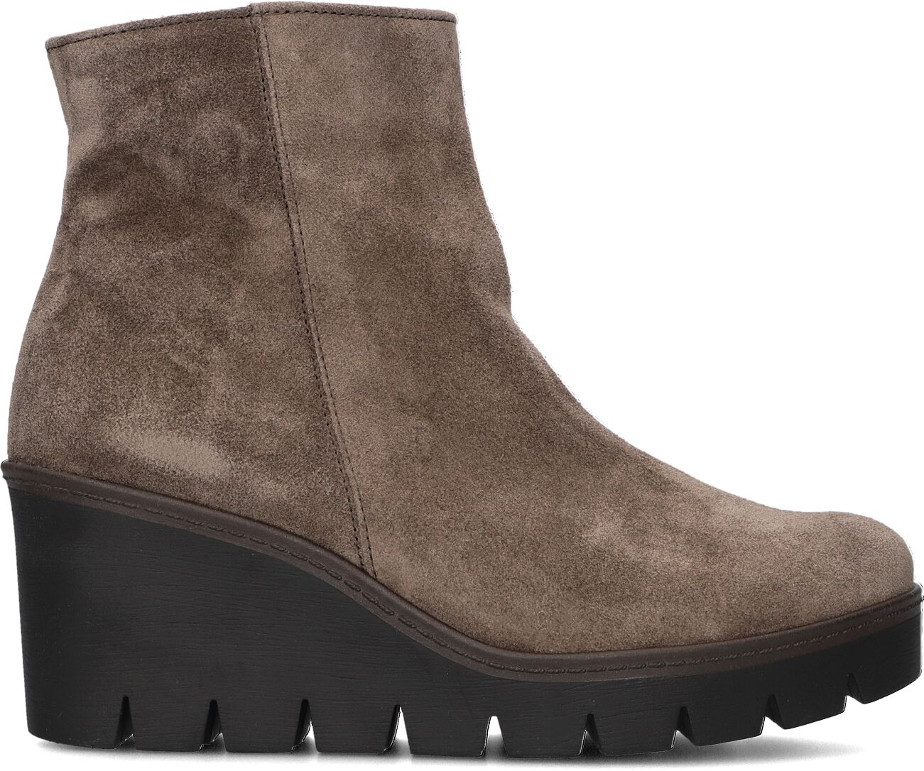 Gabor Enkellaarsjes
Dames 780.1, Maat: 39, Materiaal: Suède, Kleur: Taupe