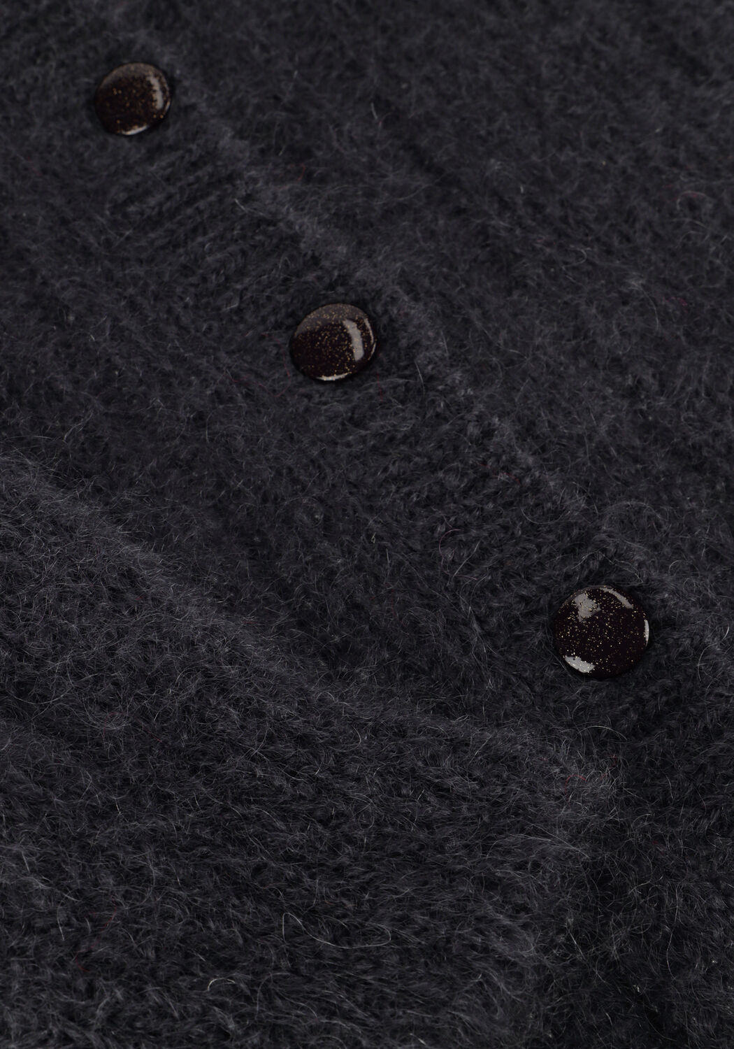 Donkergrijze DES PETITS HAUTS Vest CHOUETTE - large