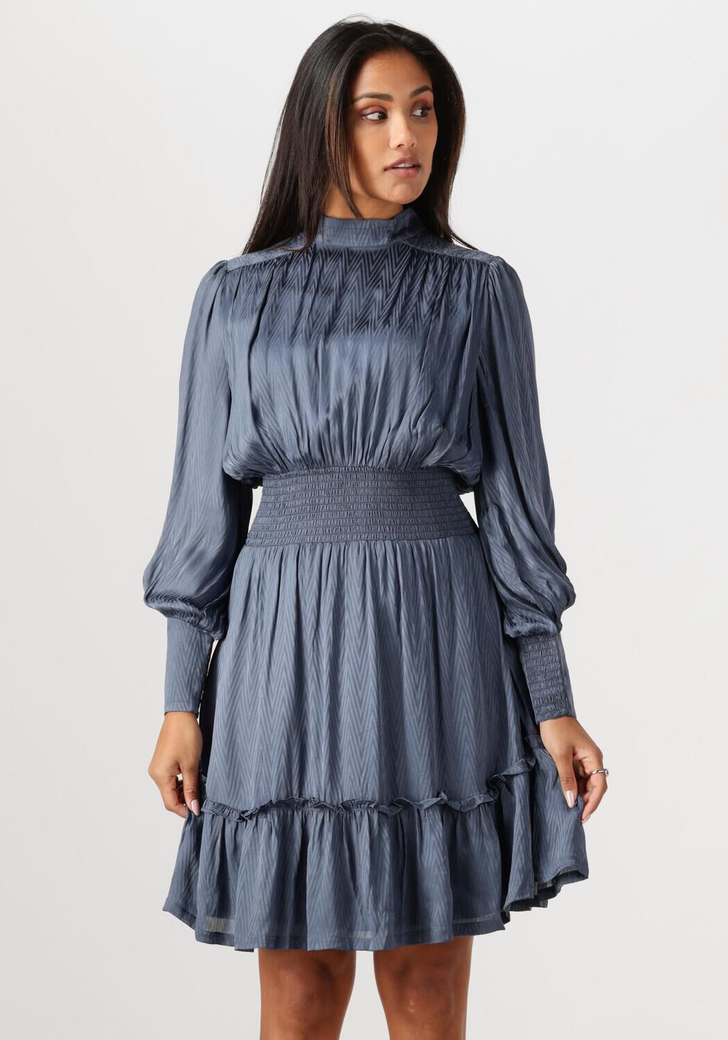 Bruuns Bazaar Mini Jurk Dames Berry Dress, Maat: 34, Kleur: Donkerblauw