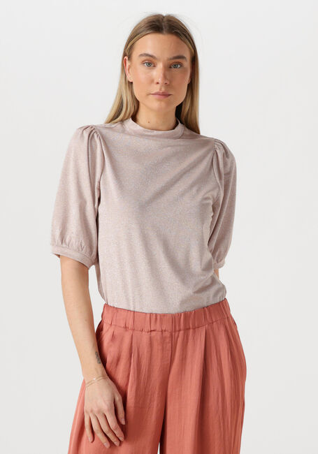 Metallic SUMMUM Top SHORT SLEEVE TOP SOFT LUREX JERSEY - large