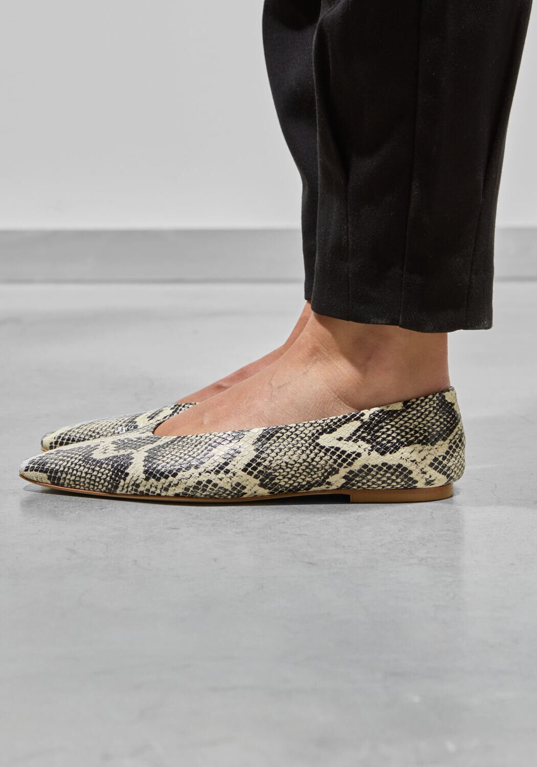 Witte ODARE Ballerina's BILBAO - large