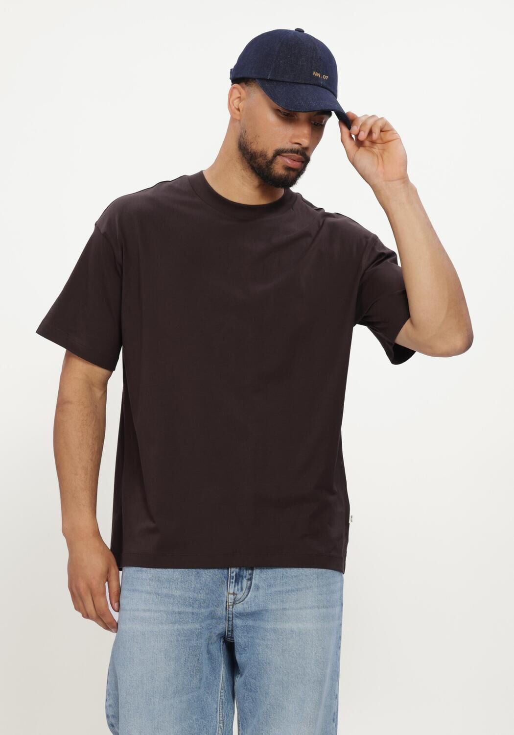 Bruine NN.07 T-shirt LIONEL SS 30041 - large