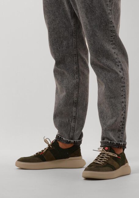 Groene NOKWOL Lage sneakers RONDA KNIT - large