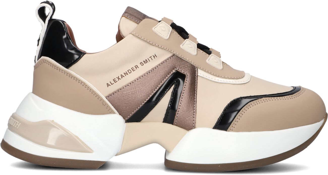 Alexander Smith Lage Sneakers Dames Marble, Maat: 42, Materiaal: Leatherlook, Kleur: Beige