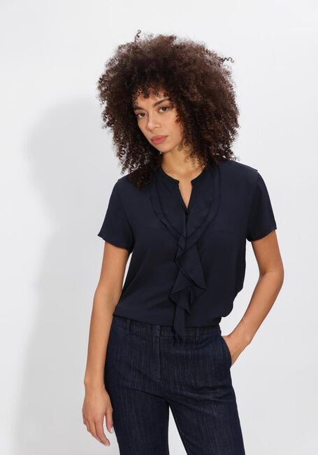 Donkerblauwe LUISA CERANO Tops & T-shirts 338332/7599-00 - large