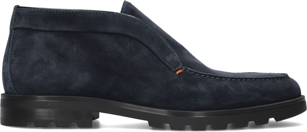 Santoni Instappers
Heren Detroit 17823 Gz, Maat: 42, Materiaal: Suède, Kleur: Blauw