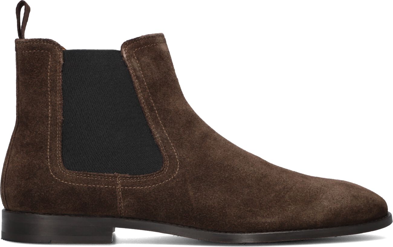 Stefano Lauran Chelsea Boots Heren Sl124h500, Maat: 42, Materiaal: Suède, Kleur: Bruin