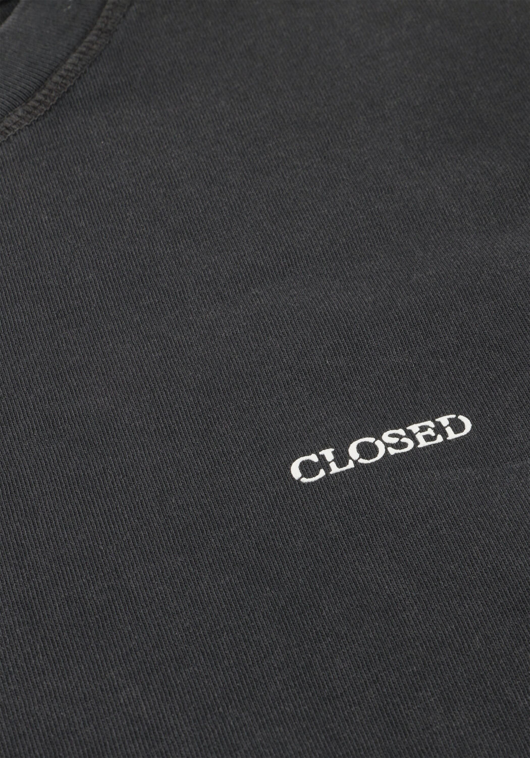 Zwarte CLOSED T-shirt RELAXED T-SHIRT - large