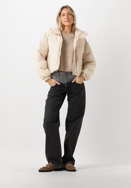 Beige CO'COUTURE Trui THE ROW OFFICER RIB KNIT - large