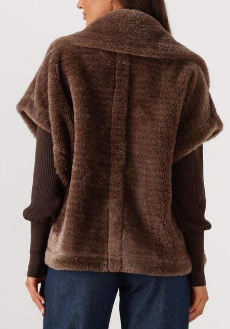Bruine IBANA Teddy jas JAXEY - large