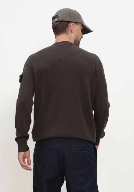 Bruine STONE ISLAND Trui CREW NECK S01C4 - large