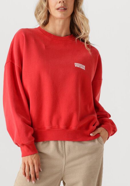 Rode AMERICAN VINTAGE Trui PLIZZY - large