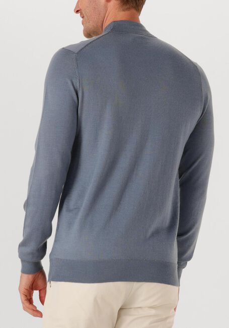 Lichtblauwe PROFUOMO Coltrui PULLOVER MOCK NECK MERINO - large