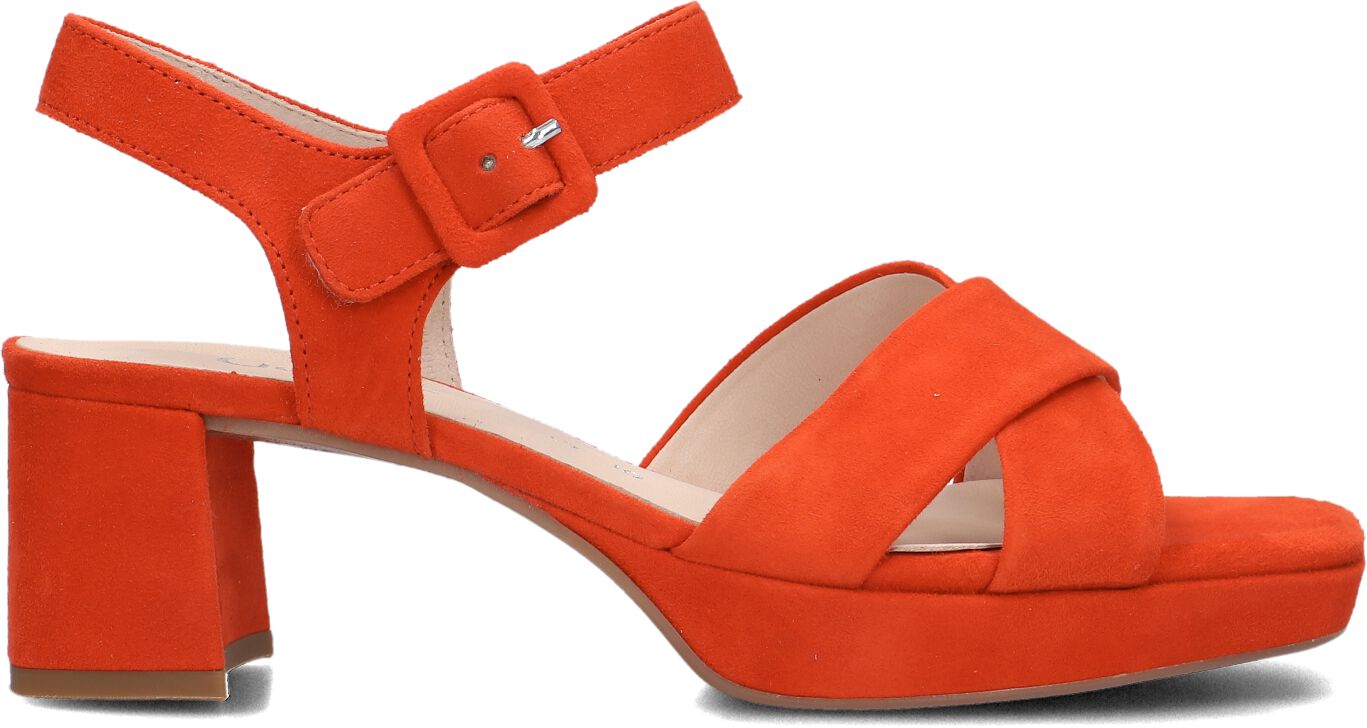 Gabor Sandalen
Dames 953, Maat: 35, Materiaal: Suède, Kleur: Oranje