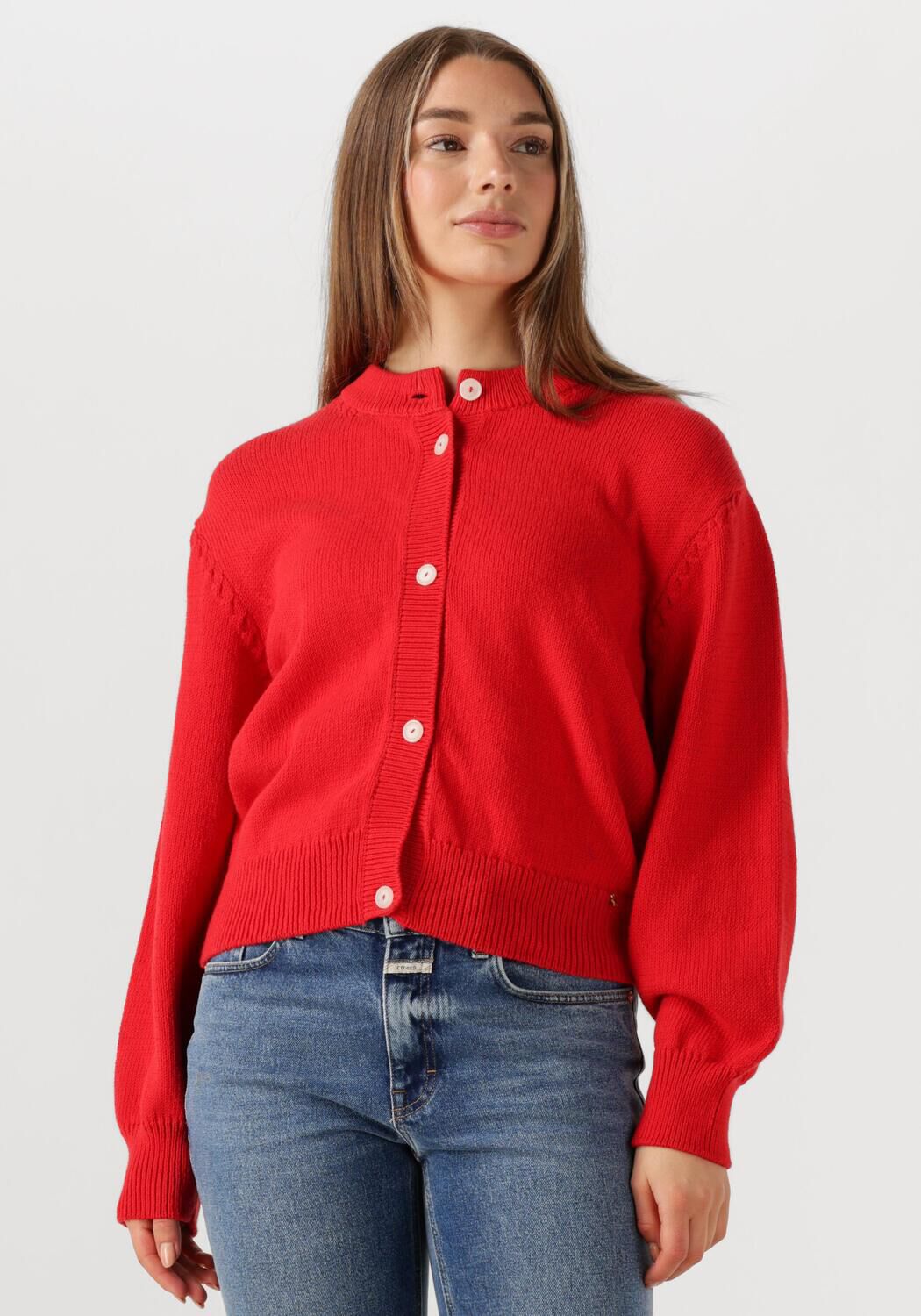 Des Petits Hauts Trui Dames Abali, Maat: XS, Kleur: Rood afbeelding 1