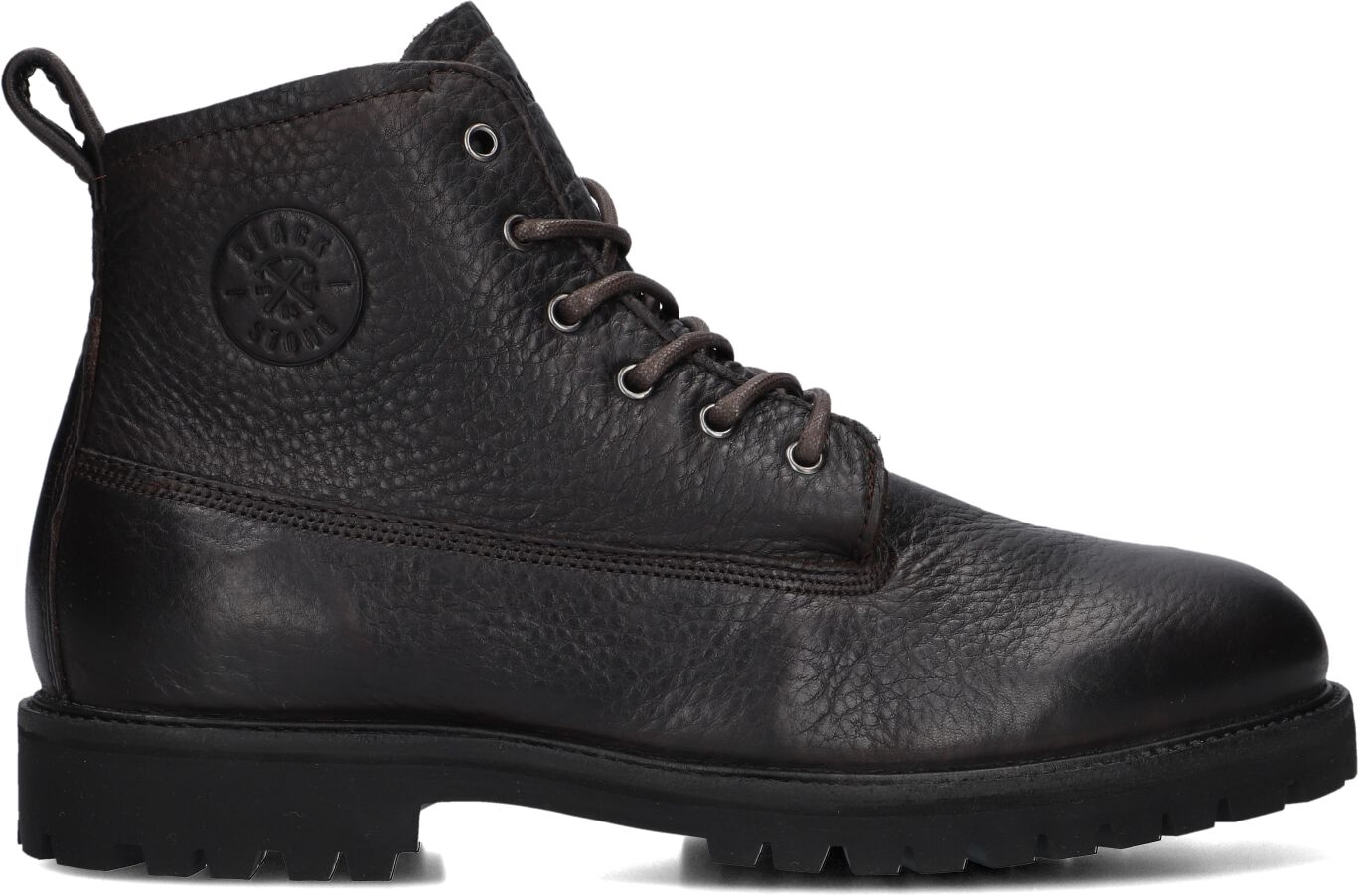 Blackstone Veterboots Heren Rock Hardy, Maat: 41, Materiaal: Leer, Kleur: Bruin