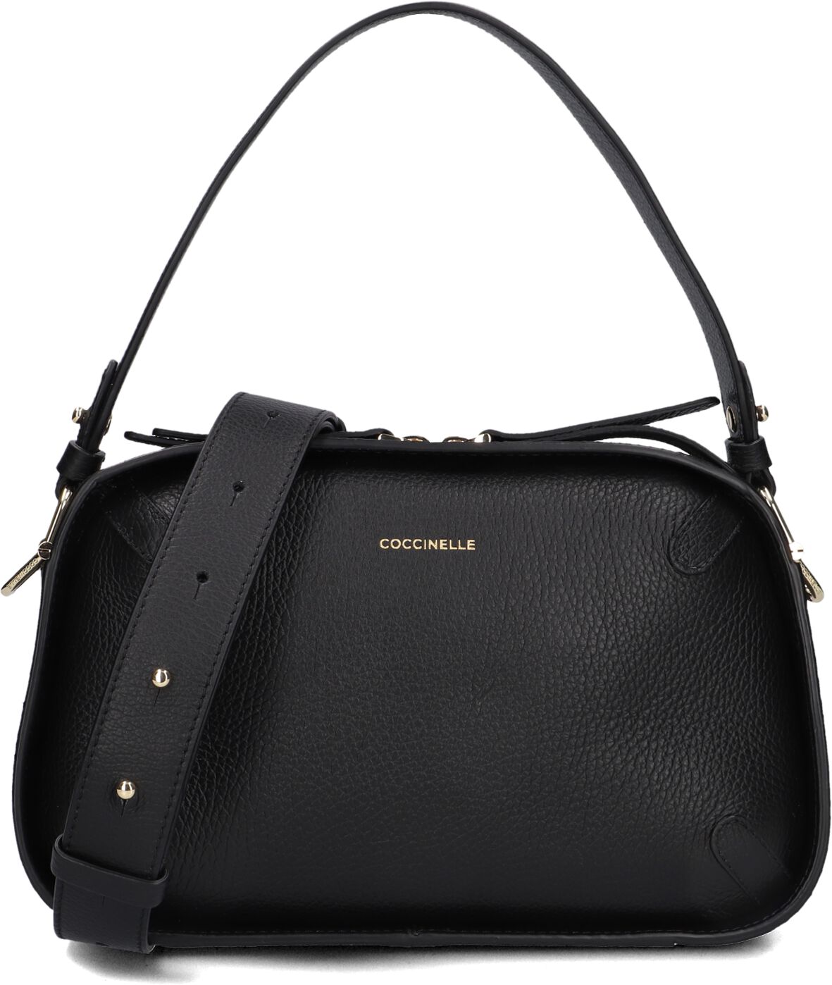 Coccinelle Schoudertas
Dames Maleta, Materiaal: Leer, Kleur: Zwart