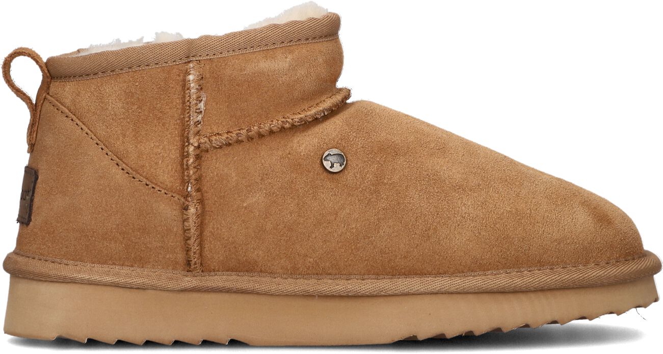 Warmbat Vachtlaarzen Dames Durack, Maat: 43, Materiaal: Suède, Kleur: Cognac