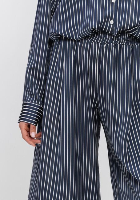 Donkerblauwe JOHNY Wijde broek BERNY BERMUDA - large