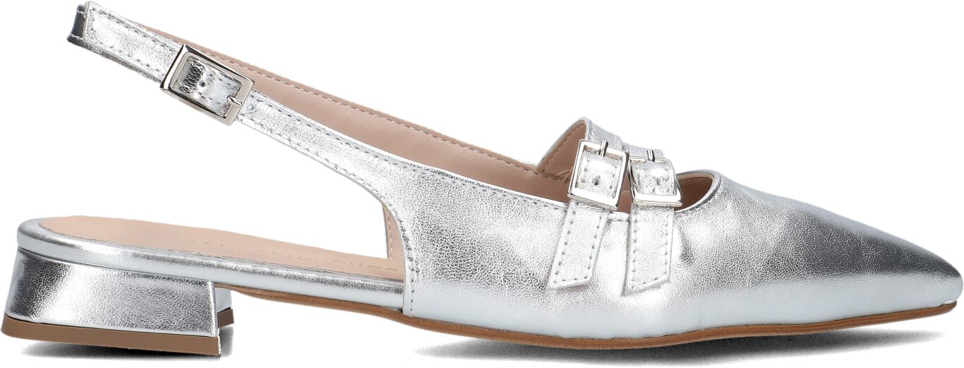 Stefano Lauran Slingbacks
Dames Marianna, Maat: 38, Materiaal: Leer, Kleur: Zilver afbeelding 1