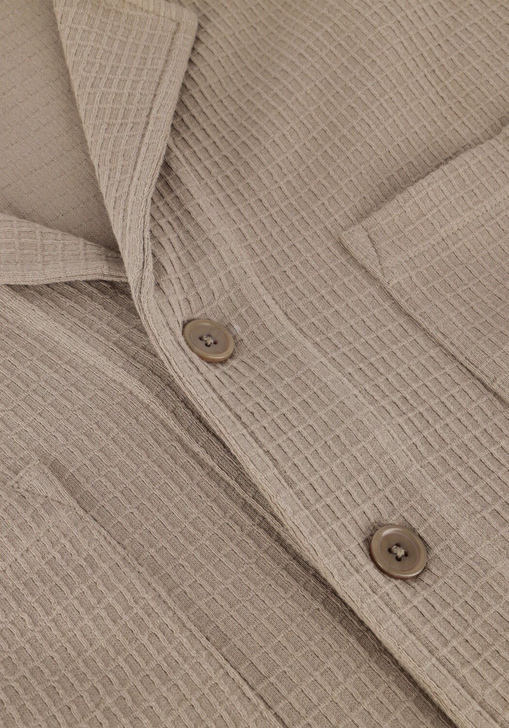 Bruine DRYKORN Casual overhemd LAUWERNZ 522160 - large