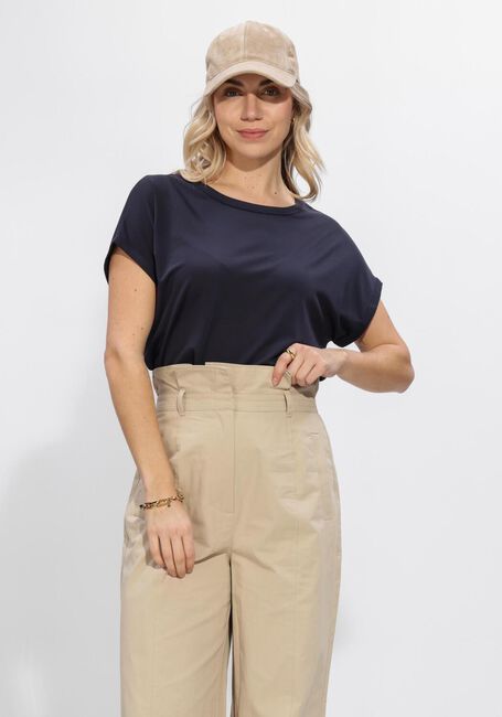 Donkerblauwe KNIT-TED T-shirt EMMA - large