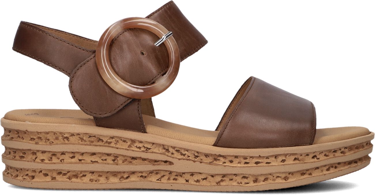 Gabor Sandalen
Dames 550.2, Maat: 38, Materiaal: Leer, Kleur: Bruin