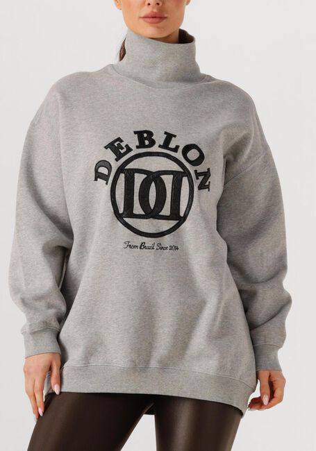 Grijze DEBLON SPORTS Trui TESS SWEATER - large