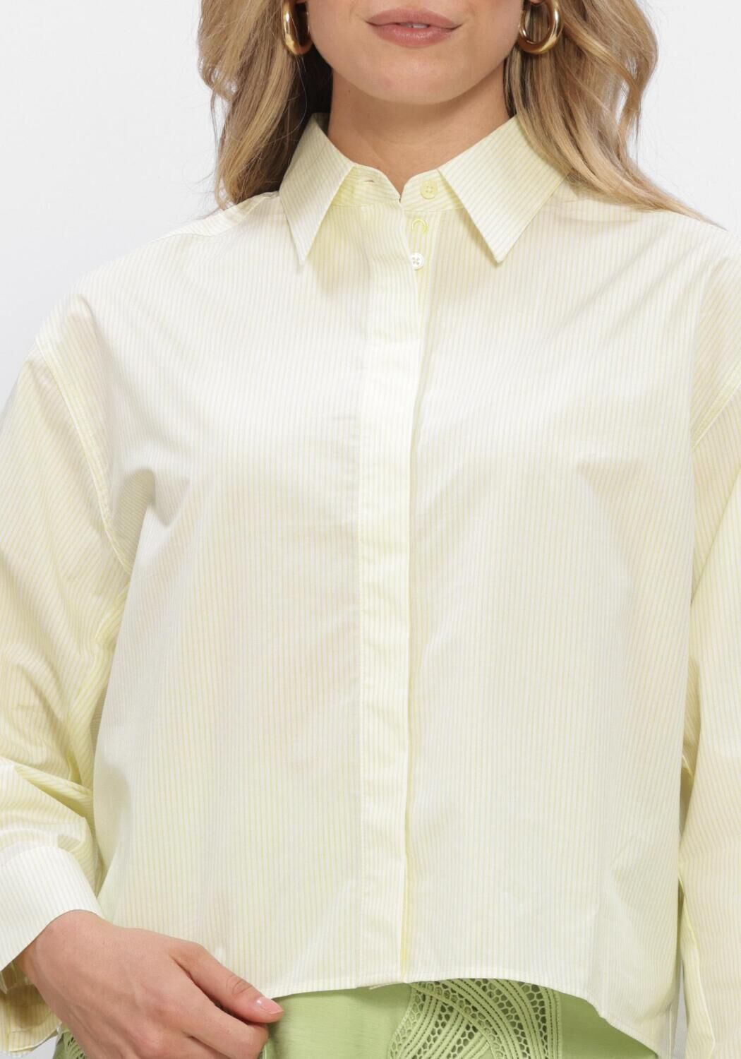 Gele COPENHAGEN MUSE Blouses CMBLAIRE-SHIRT - large