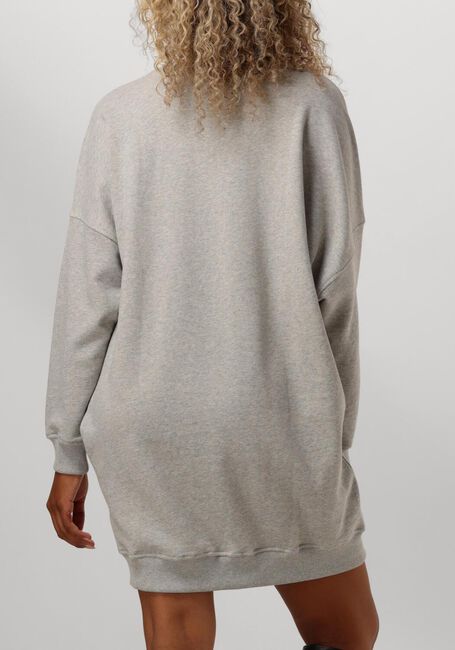 Grijze CO'COUTURE Mini jurk CLEAN OVERSIZED SWEAT DRESS - large