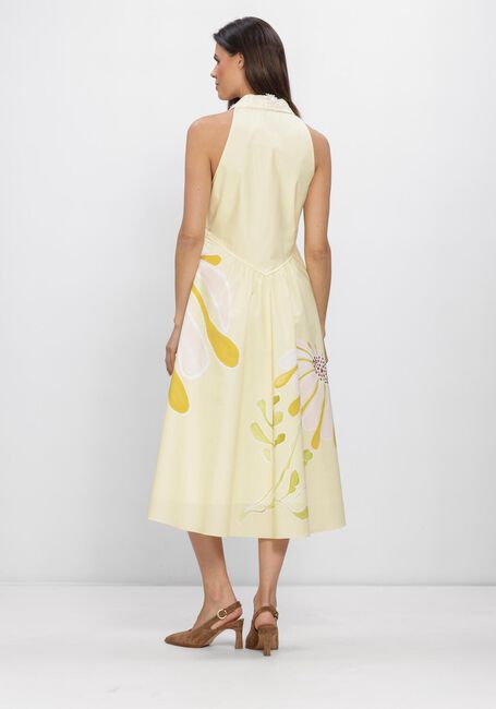 Gele DOROTHEE SCHUMACHER Maxi jurk FLORAL POWER DRESS - large