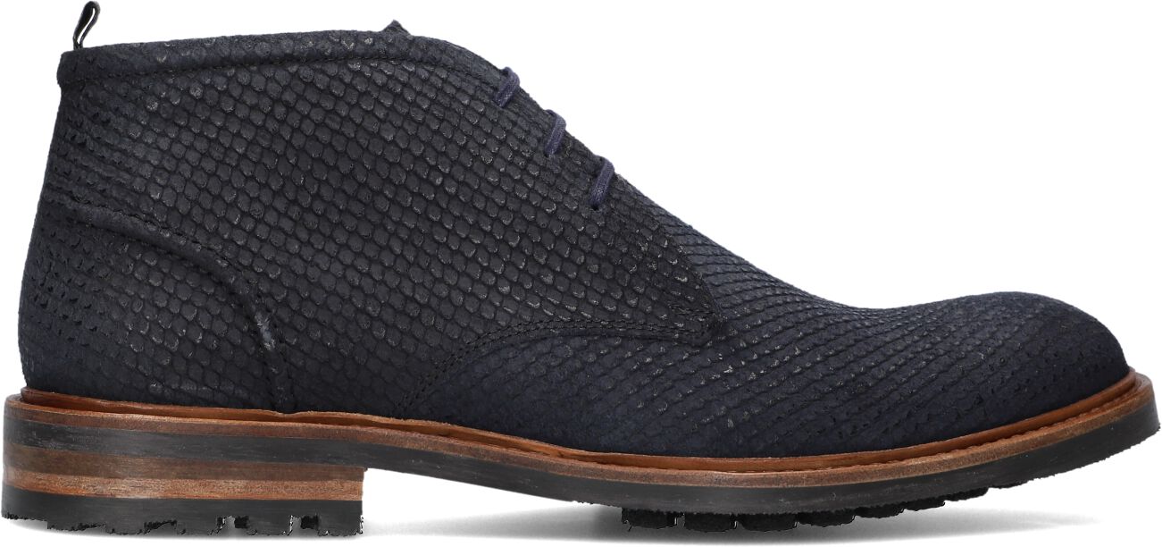 Floris van Bommel Veterschoenen
Heren Sfm-50085, Maat: 44⅔, Materiaal: Suède, Kleur: Blauw