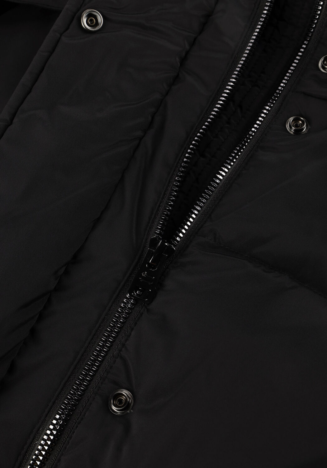 Zwarte WOOLRICH Gewatteerde jas KELY LONG PARKA - large