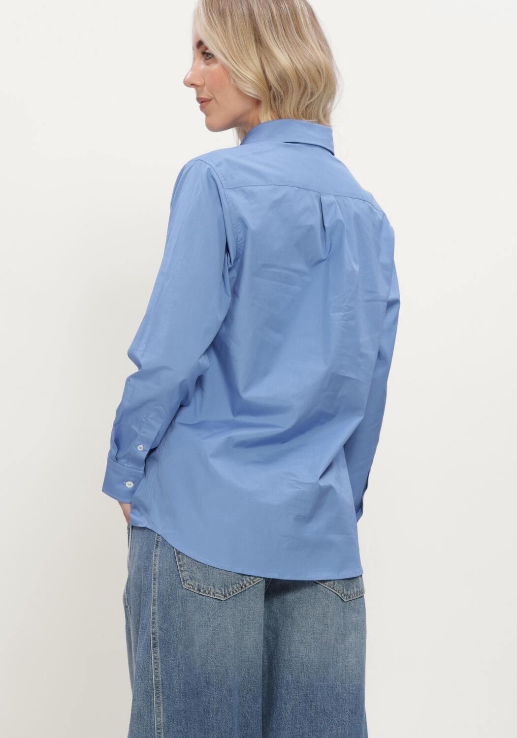 Blauwe APC Blouses CHEMISE KAYLA - large