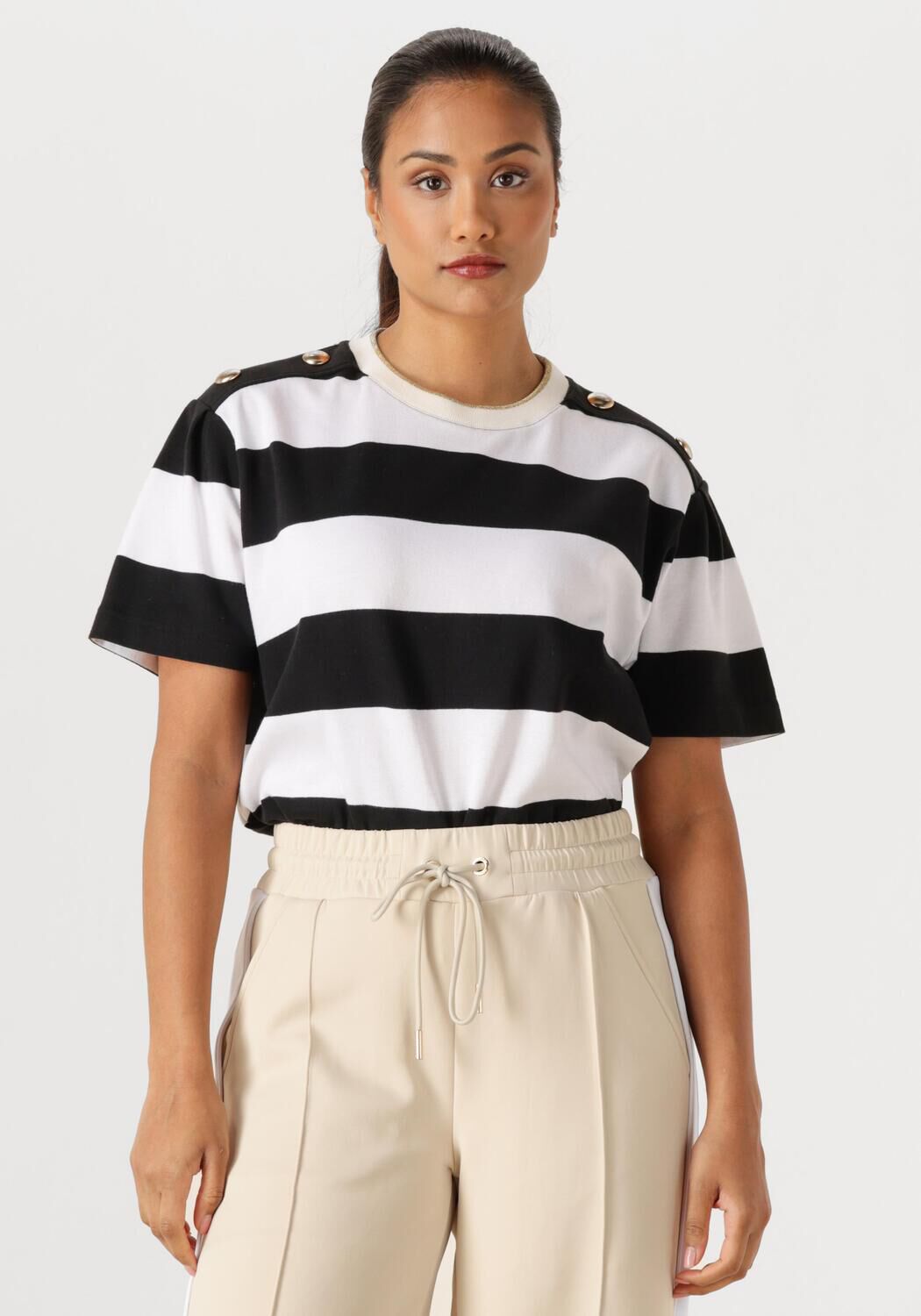 Goldbergh T-Shirt Dames Lido Short Sleeve Top, Maat: S afbeelding