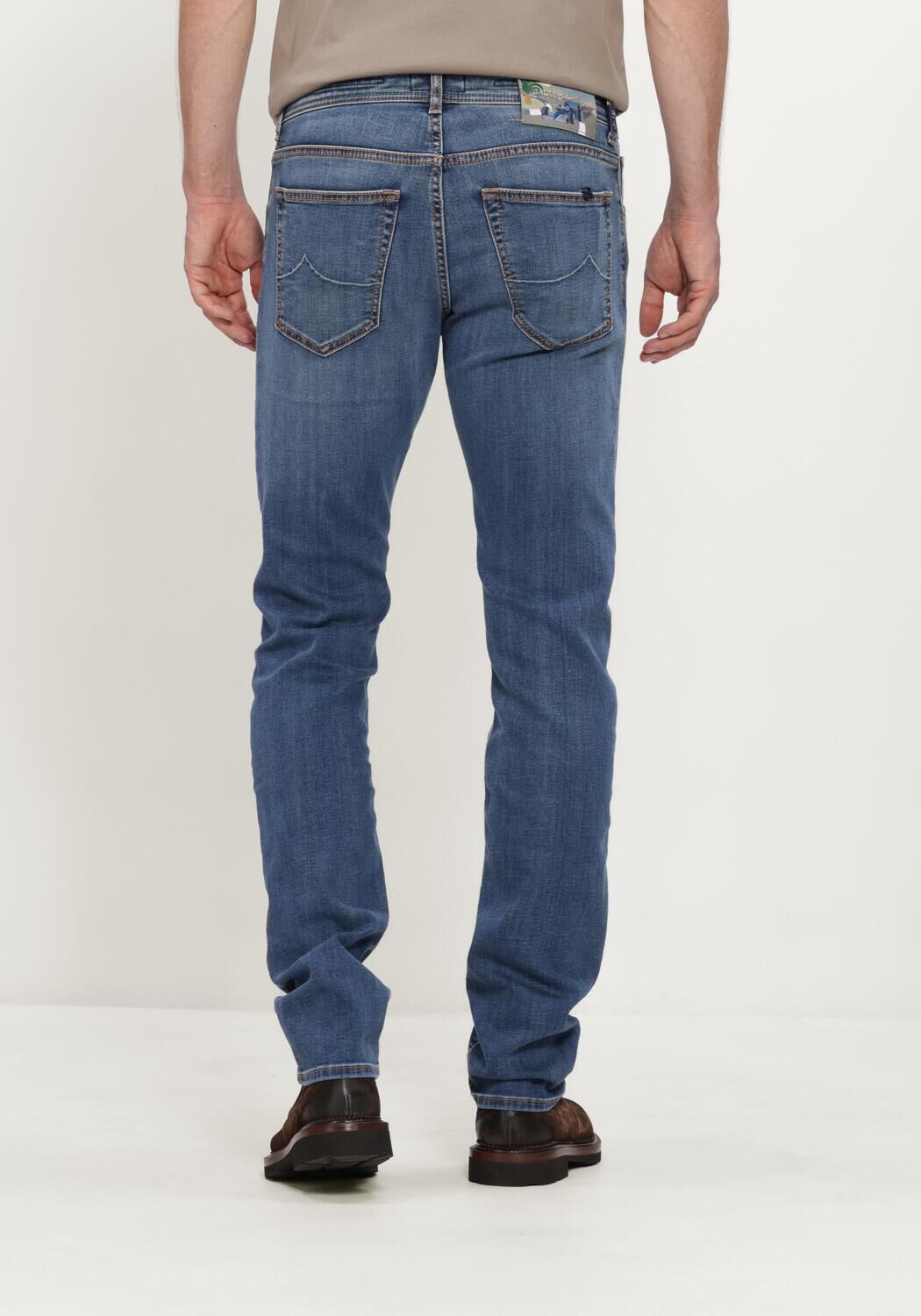 Lichtblauwe JACOB COHEN Slim fit jeans PANT 5 PKT SLIM FIT NICK - large