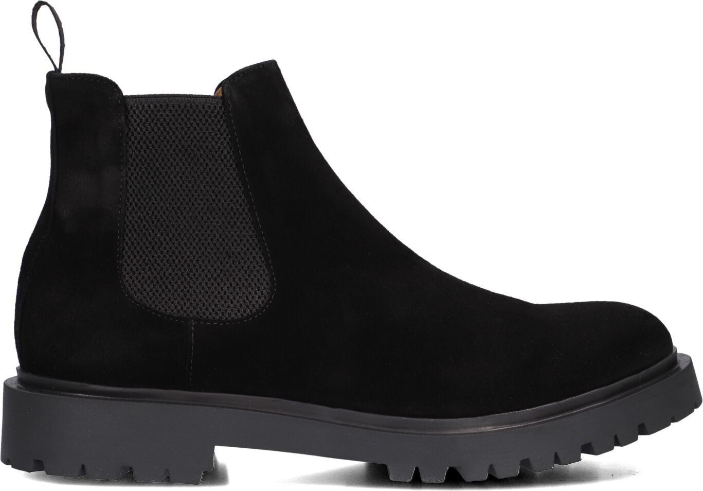 Stefano Lauran Chelsea Boots Heren 7327, Maat: 41, Materiaal: Suède, Kleur: Zwart