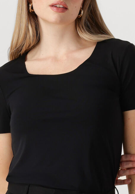 Zwarte WOLFORD Top AURORA PURE TOP SHORT SLEEVELESS - large