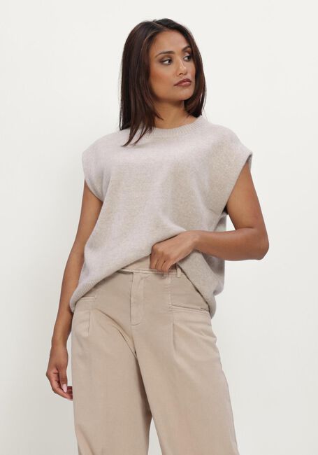 Beige KUJTEN Tops & T-shirts PAVIA - large