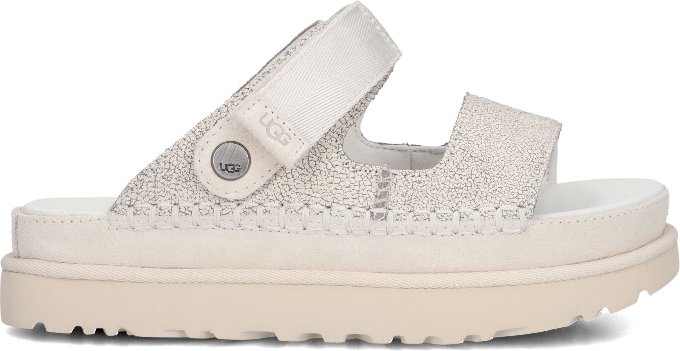UGG Dames W Goldenstar Crackle Glide, Maat: 37, Materiaal: Textiel, Kleur: Beige afbeelding 1