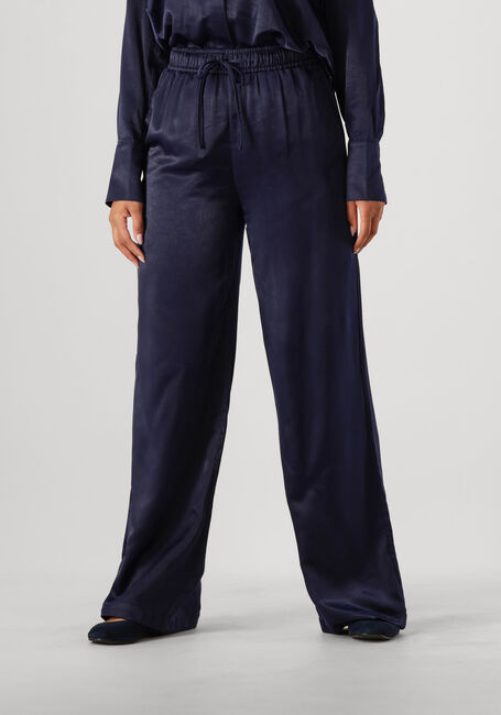 Donkerblauwe DANTE6 Pantalon NOLDY WIDE LEG PANTS - large