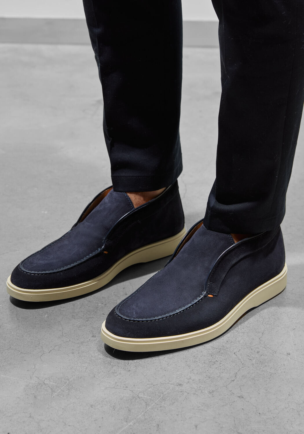 Blauwe SANTONI Instappers 17823 - medium