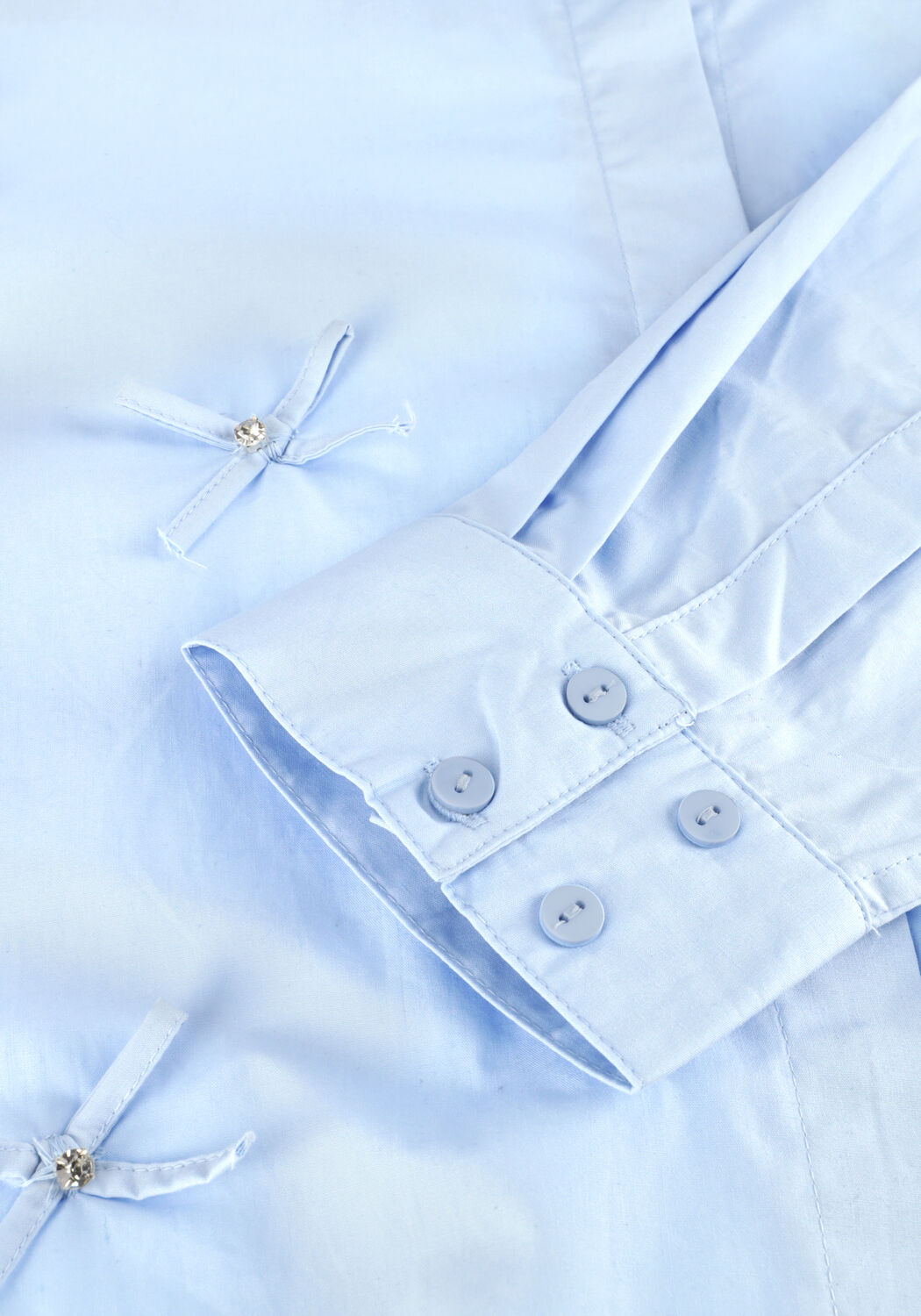 Lichtblauwe COPENHAGEN MUSE Blouses CMVATAN-SHIRT - large